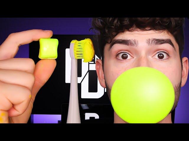 DIY Glow in The Dark Bubble Gum !!