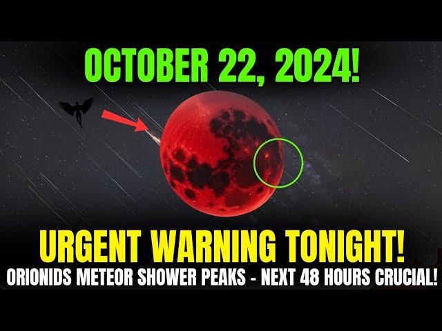 TONIGHT! Oct 22, 2024 – Orionids Meteor Shower Peaks! Don't Miss Next 48 Hours of Celestial Magic!