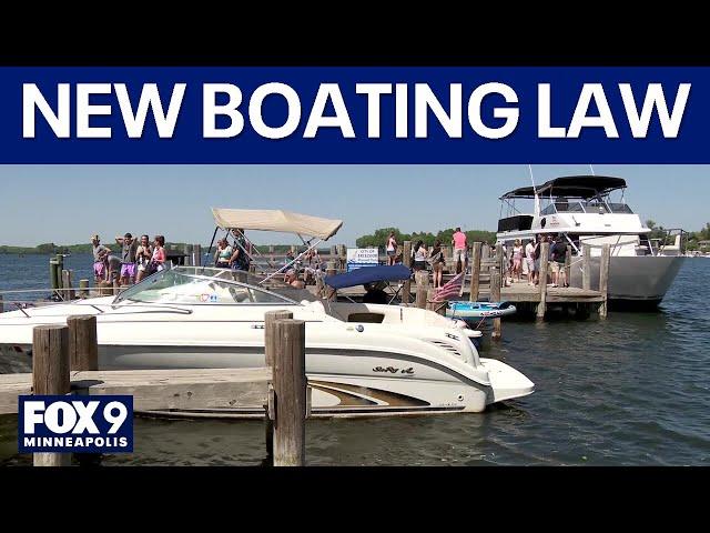 Boating law change coming for Minnesota on July 1