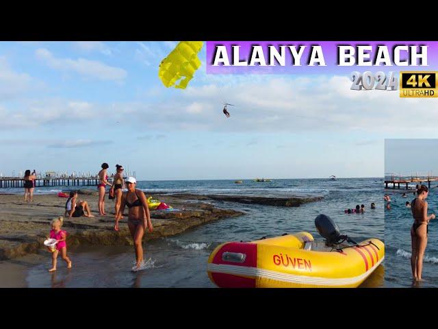 ALANYA BEACH WALK OBA TOSMUR 2024 ! ALANYA ANTALYA TURKEY TRAVEL TURKEY HOLIDAY ALANYA CITY 4K VIDEO