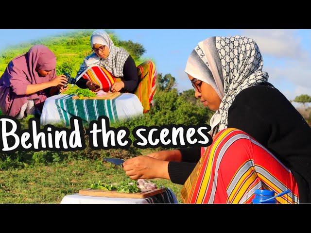 Behind The Scenes ||  Traditional  WAY off Cooking in Somalia | Nasra Abtidoon