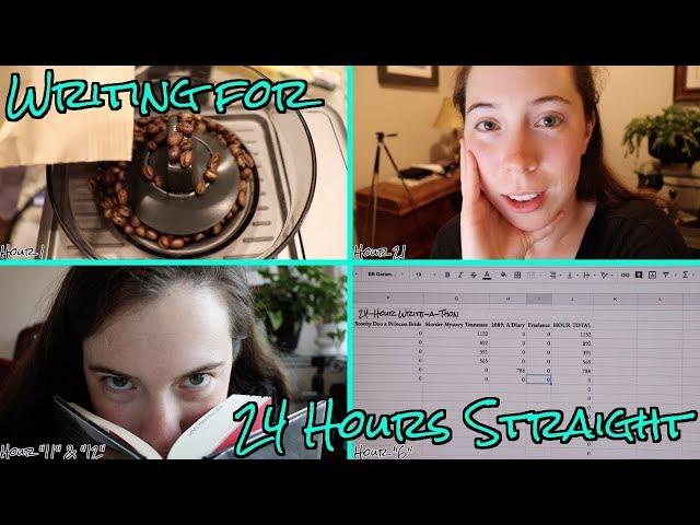 24 Hour Write-A-Thon // 15,000 Words in 1 Day!