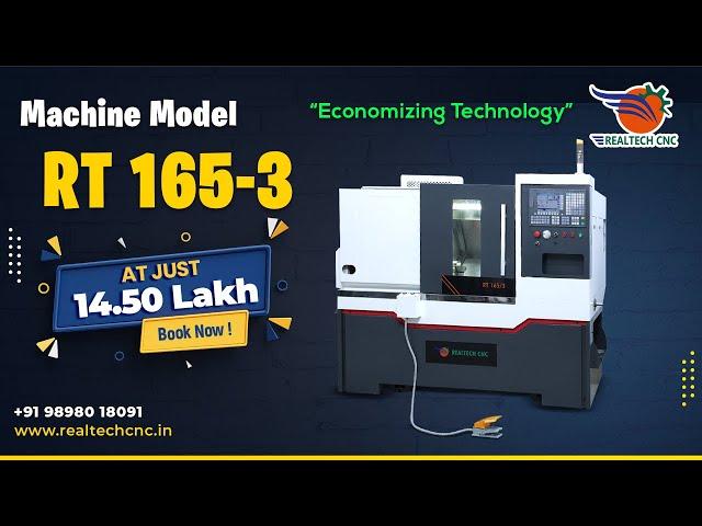 Model : RT 165-3 | RealTech CNC Machine VD - 356