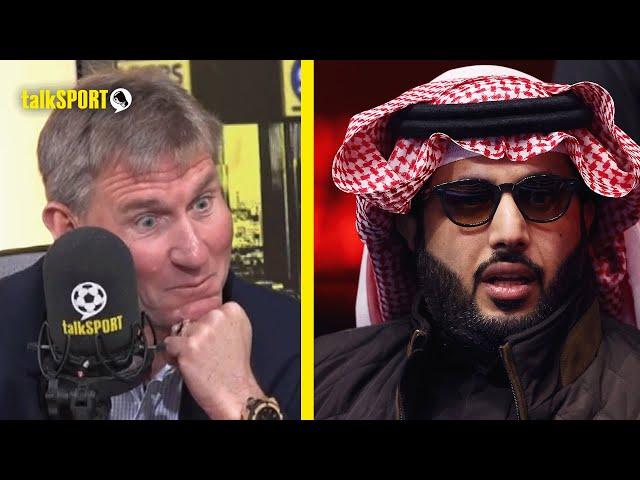 I INVITE YOU!  Turki Alalshikh invites Simon Jordan & Jim White to Saudi Arabia LIVE on talkSPORT!