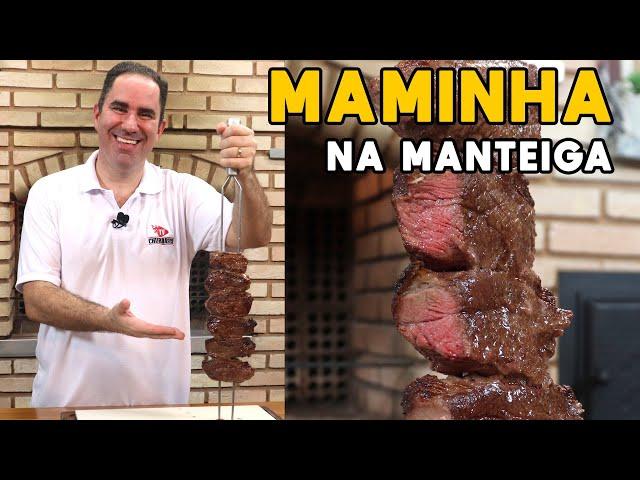 Como Fazer Churrasco de Maminha na Manteiga - Tv Churrasco