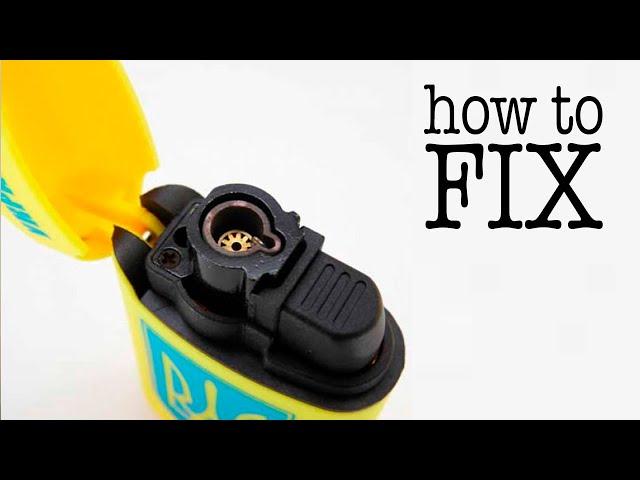  How to fix Piezo Lighter. Replace Piezoelectric spark generator. Life Hacks