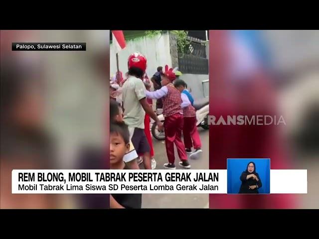 Hendak Putar Arah, Pengendara Motor Ditabrak Bus | REDAKSI (16/08/24)