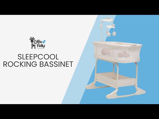 The SleepCool Rocking Bassinet (by Little Folks)