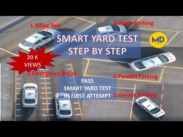 SMART YARD / PARKING TEST BY RTA DUBAI