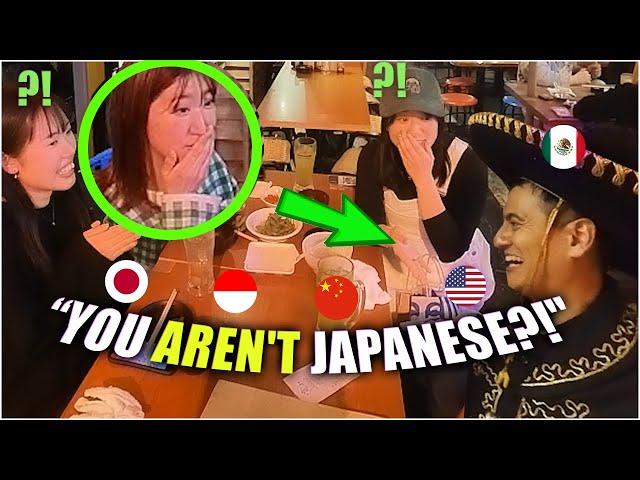 A Mexican guy walks into a Japanese bar - Makes CUTE JAPANESE FRIENDS when he speaks their language