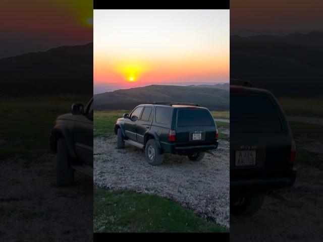 Закат на Джинальском хребте short #shorts #mountains #горы #sunset