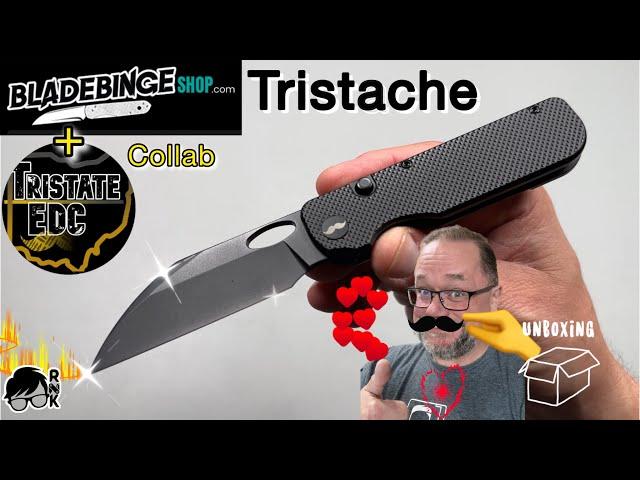 Unboxing an epic Tristate_EDC & BladeBinge collab prototype… the Tristache knife… oh, it’s good!