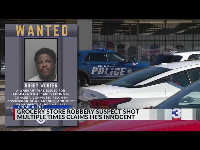 Manager allegedly shoots man during shoplifting; suspect claims he's innocent