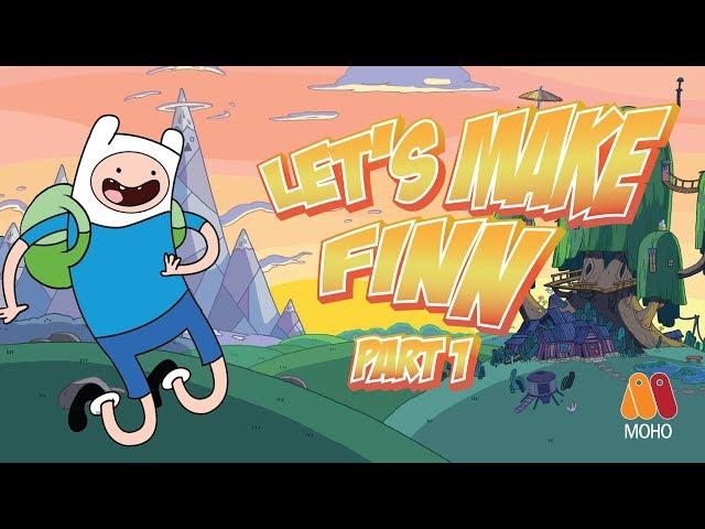 How to make Finn from Adventure Time in Anime Studio/MOHO 12 PART 1