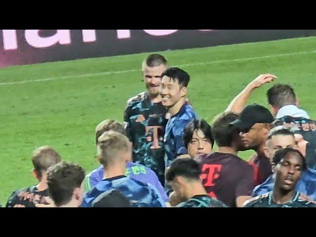 Heung Min Son And Eric Dier Chat After Preseason Friendly!