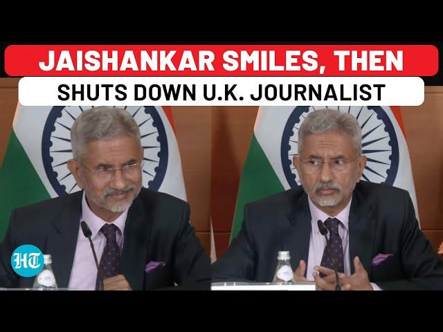 On Cam: Jaishankar Vs UK Journalist On PM Modi Hugging Putin | Russia-Ukraine War | India | Zelensky