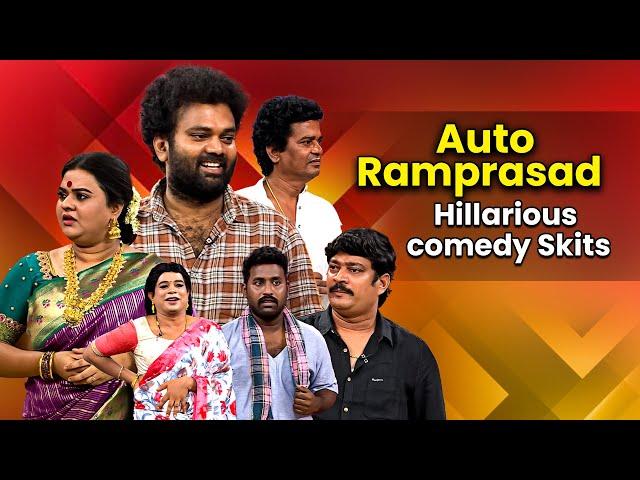 Auto Ramprasad Comedy Skits August Month 2024 | Jabardasth | ETV Telugu