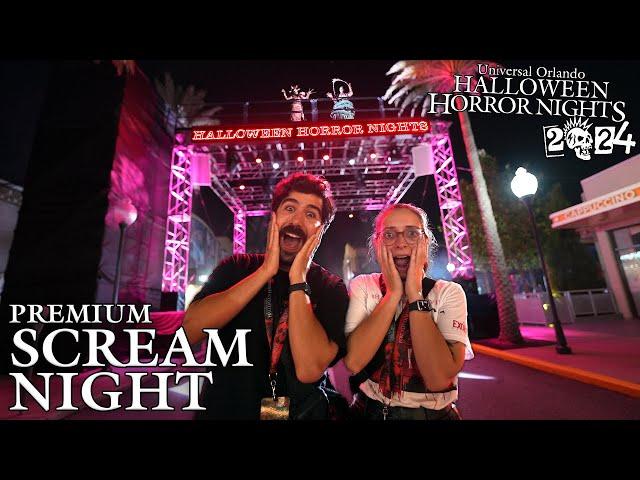 Halloween Horror Night's 2024 BEST Night Ever! Premium Scream Night