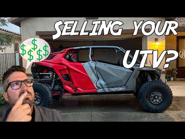 How to Sell a Used UTV