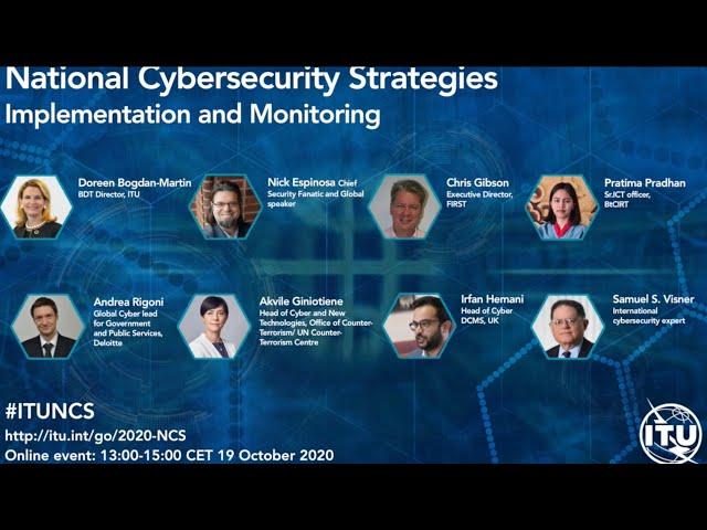 Webinar: National Cybersecurity Strategies – Implementation and Monitoring