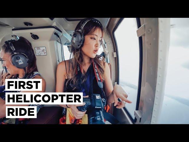 Flying Over NEW YORK CITY in a Helicopter