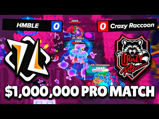 *INSANE* PRO MATCH FOR $1,000,000! | Hmble vs Crazy Raccoon Grand Finals