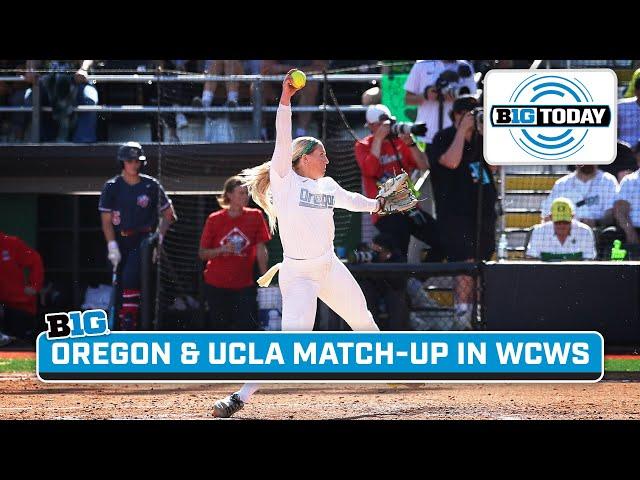 Oregon & UCLA Matchup in the WCWS; Matt Rhule Previews Season Three with the Huskers | B1G Today