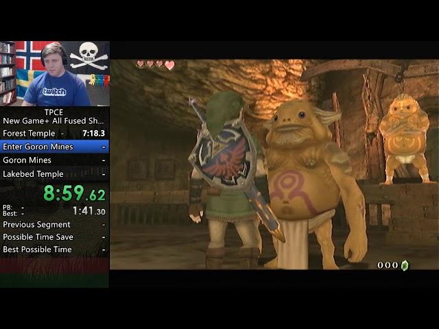 Twilight Princess: New Game+ All Fused Shadows (Portals) in 30:06