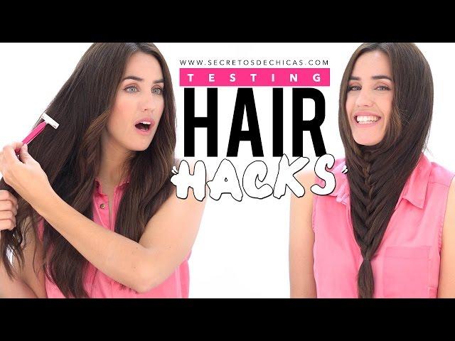 TRYING CRAZY HAIR HACKS TESTED | PATRY JORDAN