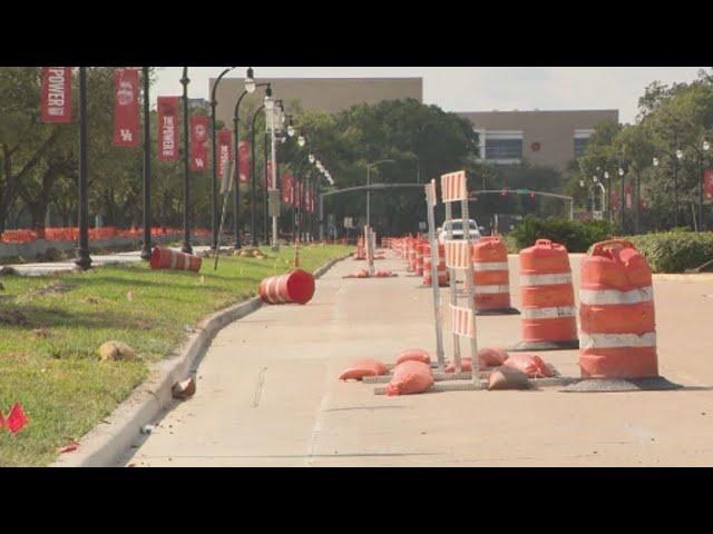 Construction will expand sidewalks, create dedicated bike lanes