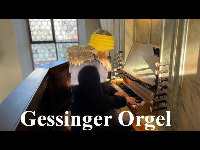 Vlog Gessinger Orgel ev. Bartholomäuskirche Uettingen, Dorfkirche Franken, Blog, Orgelvermittlung