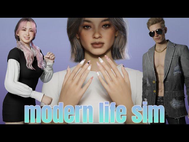 Modern LIFE SIM - inZOI - worthy competitor to EA's SIMS?! (inZOI Character Studio)