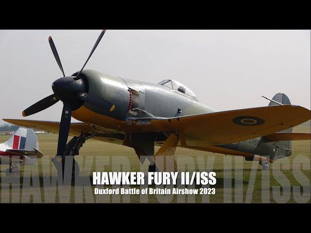 Hawker Fury II ISS - Duxford Battle of Britain Airshow 2023