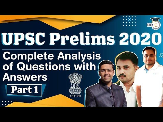 UPSC Prelims 2020 - Complete Analysis of Questions with Answers - Science and Technology #UPSC #IAS