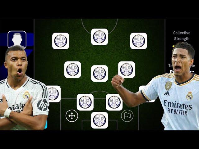 REAL MADRID  BEST SPECIAL SQUAD BUILDER!!  EFOOTBALL 2025 MOBILE