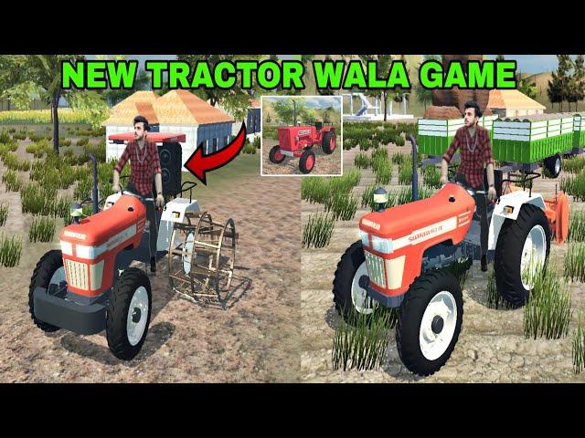  NEW INDIAN VEHICLE SIMULATOR 3D COPY GAME | NISHU DESWAL TRACTOR WALA GAME 