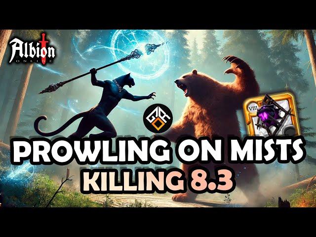 PROWLING 8.3 Killing 8.3 on MIST & Corrupted Dungeon | Gordinh - ALBION ONLINE