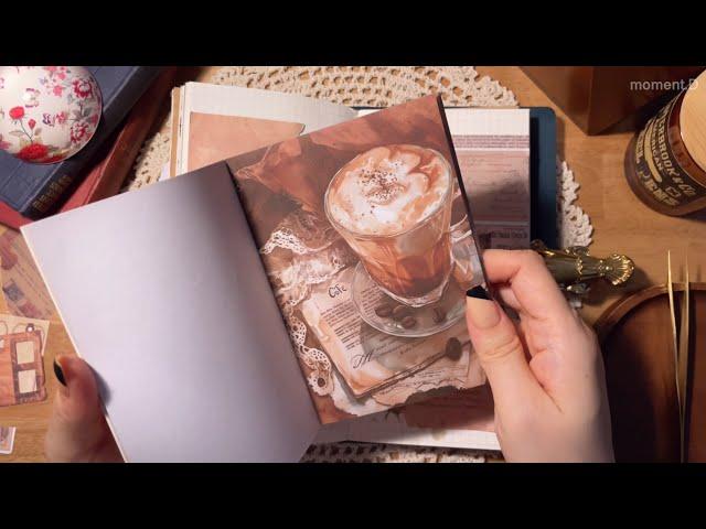 ASMR 왕큰 이미지 자연스럽게 스며들게 다이어리 꾸미기 Art Journaling #scrapbooking #papertherapy #collage #コラージュ