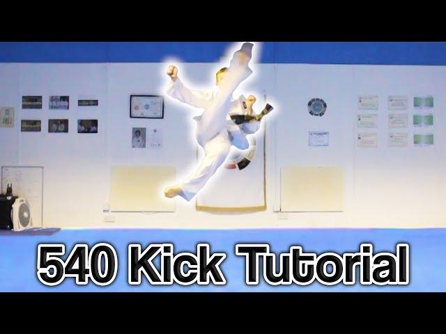 Taekwondo 540 Kick Tutorial | GNT How to