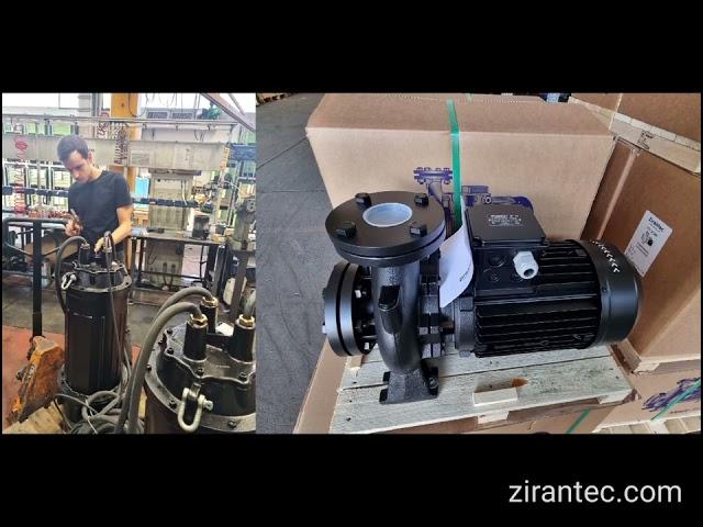 Zirantec Sewage Submersible Pumps & Monoblock Pumps for a Prestigious Govt Project in Libya