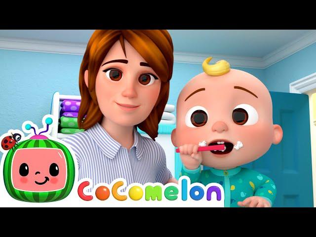 Yes Yes Brush Your Teeth! | @CoComelon & Baby Songs | Moonbug Kids