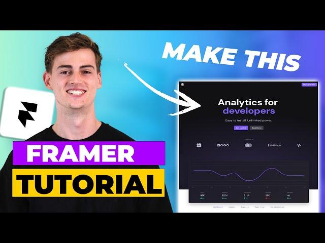 Framer Tutorial | How to Use Framer to build a website (Full Guide)