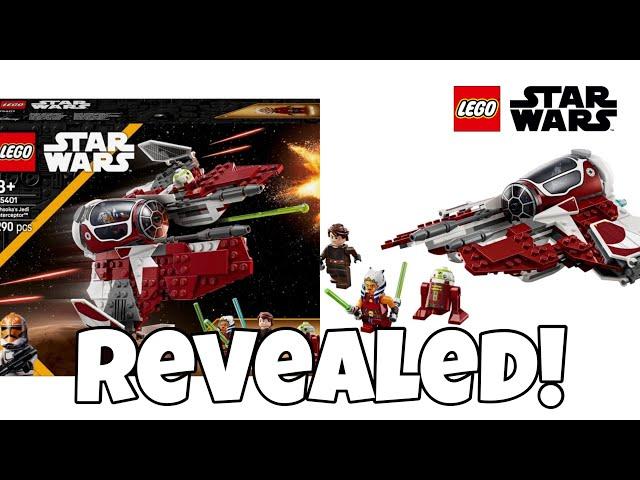 LEGO STAR WARS AHSOKA JEDI INTERCEPTOR REVEALED! OVERPRICED?! | lego Star Wars, Lego news, Lego 2025