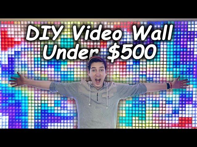 How to Build a Massive LED Wall on a Budget