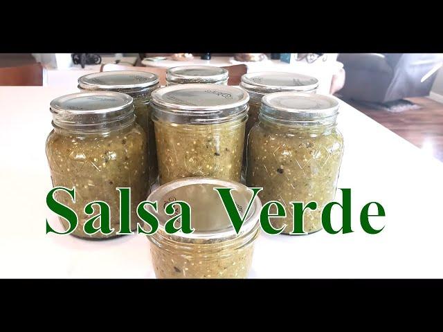 Fire Roasted Tomatillo Salsa Verde With Linda's Pantry