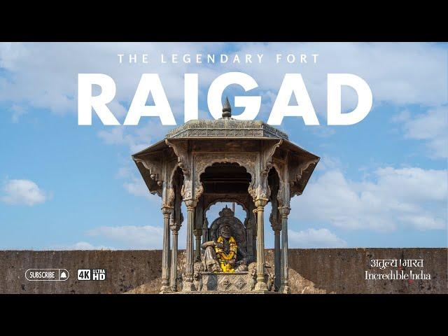 Raigad Fort Maharashtra | A Documentary | 4K Aerial Drone Shots