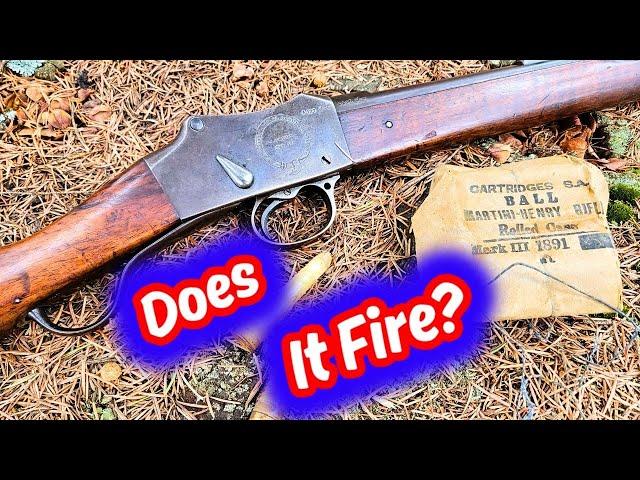 Shooting 135 YEAR OLD Martini-Henry Cartridges