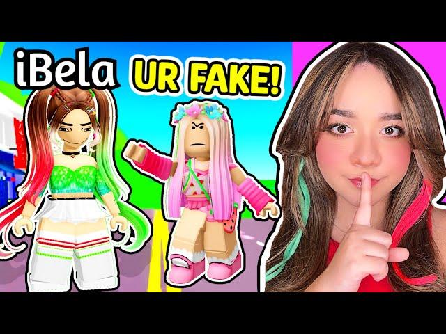 PRANKING FANS as a "FAKE IBELLA" in Brookhaven!