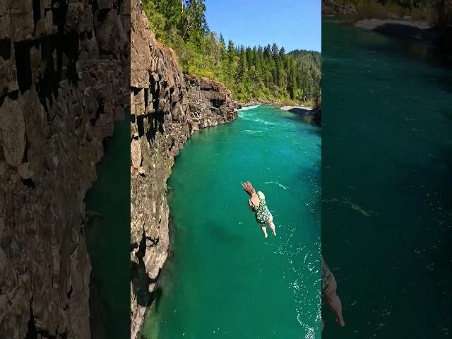 When Mom Goes Cliff Diving  Osama Ali #Shorts #CliffDiving