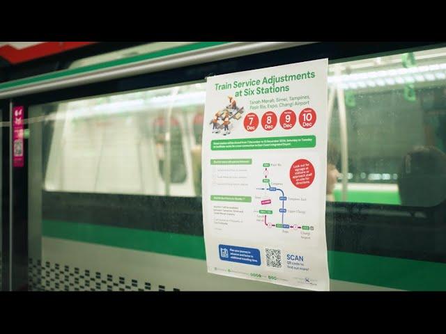 Behind The Scenes of Singapore’s #EWL #Train Service Adjustments